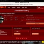 Goddesses Footboy With Pay Pal