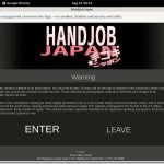Handjob Japan By SMS