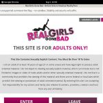 Real Girls Gone Bad Username